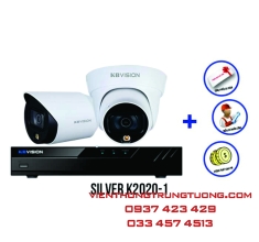 BỘ 2 CAMERA HIKVISION FULL COLOR 2.0 MP